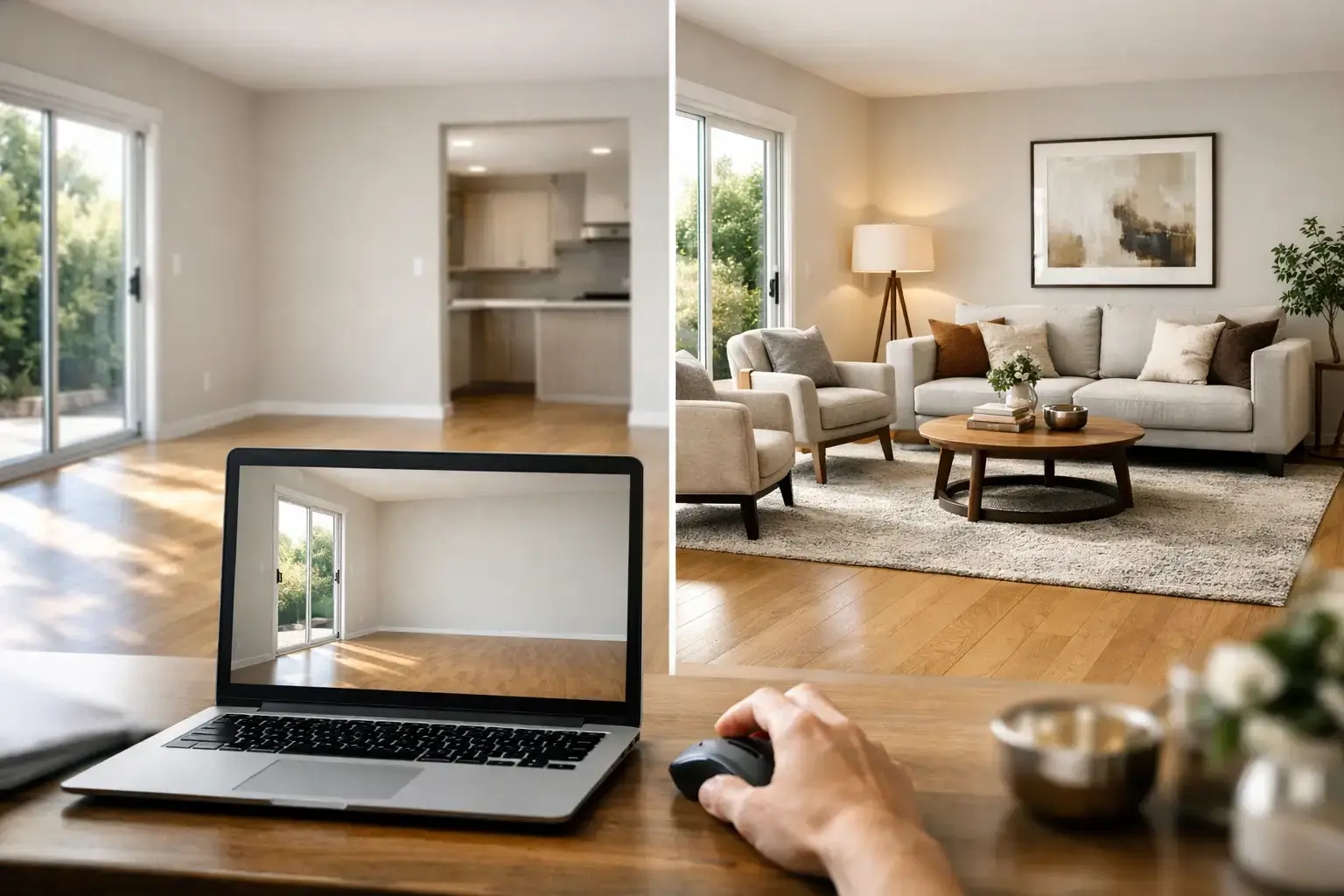 Virtual Staging for Vacant Homes That Sells